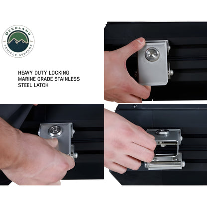 Overland Vehicle Systems Mamba 3 Clamshell Roof Top Tent - 18099901