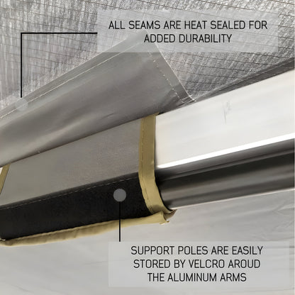 Overland Vehicle Systems Nomadic 270 Awning With Walls