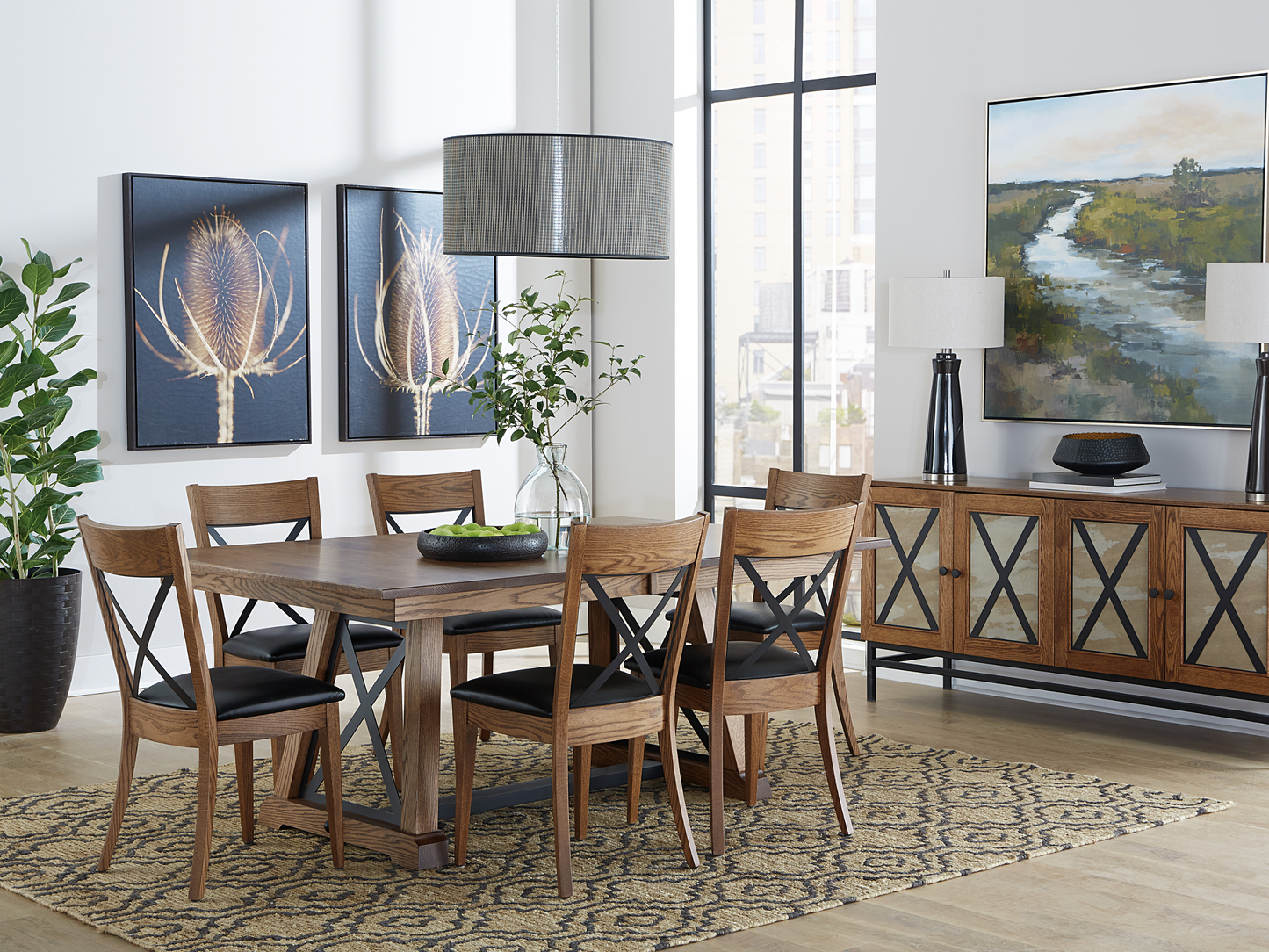 QW Amish Oxford 7pc set - 187H-OXFORD