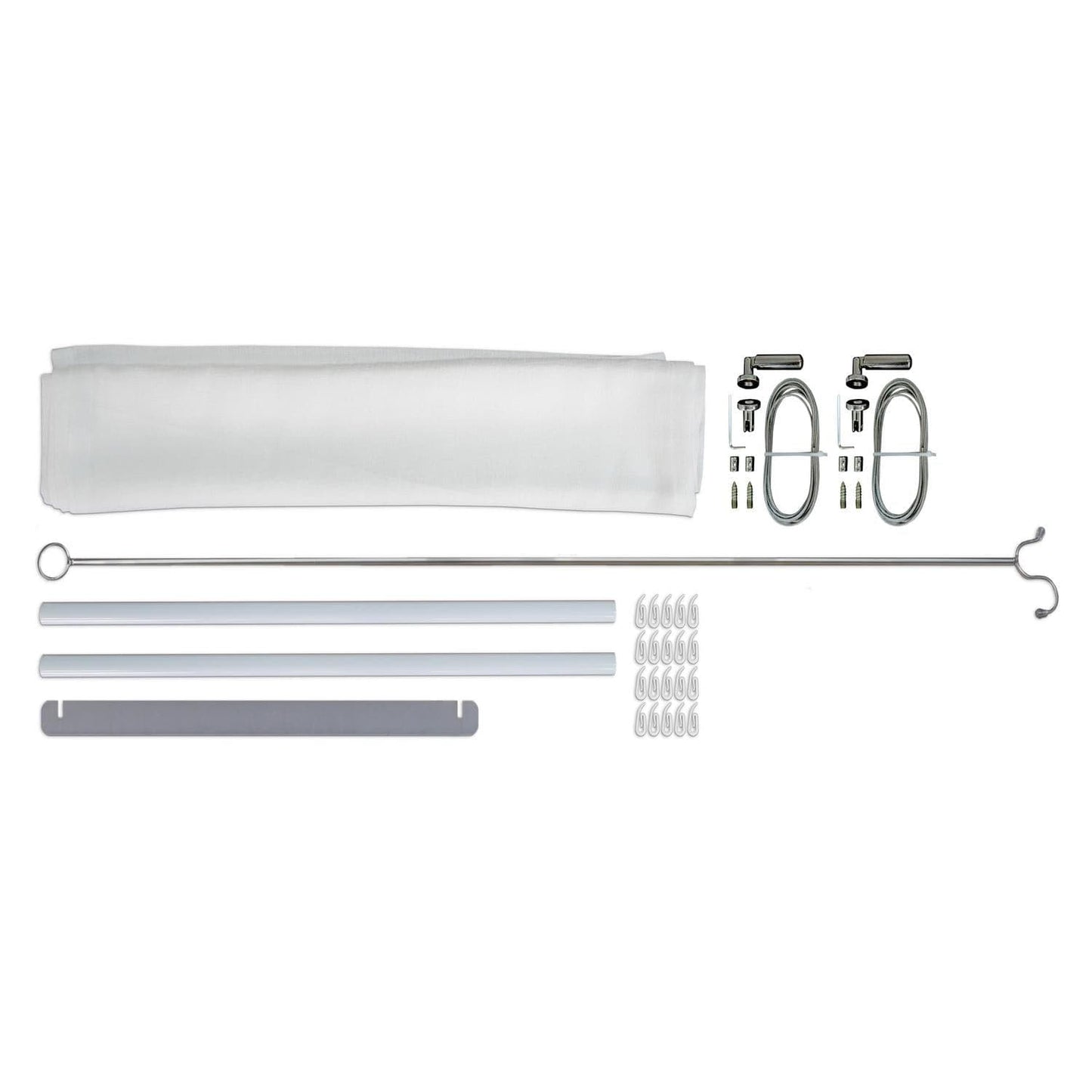 Palram Canopia | Patio Cover Blinds 10x14 ft- White - HG1072