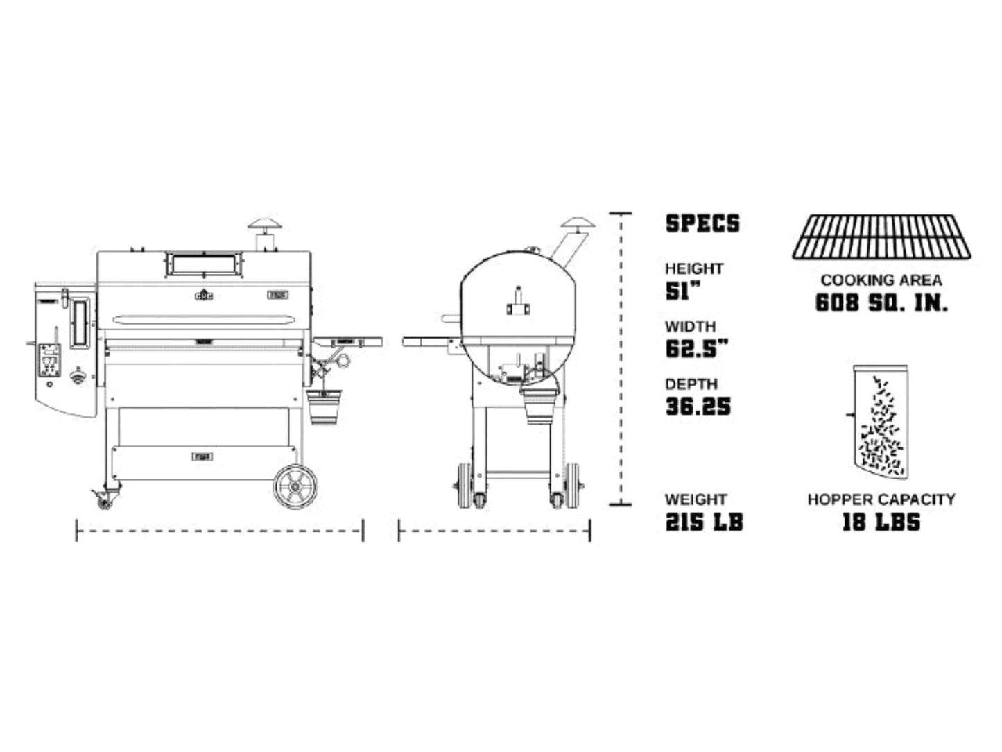 Green Mountain Grills GMG Peak Prime 2.0