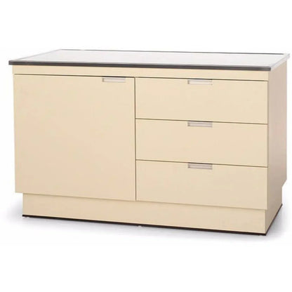 PETLIFT Omni Veterinary Exam Table & Storage | Full Flush Table - 58 x 24 - PL-TEC-300-58SS