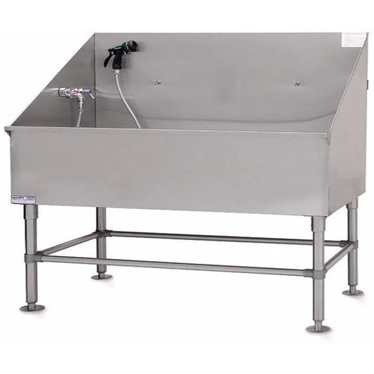 PETLIFT Stainless Steel Classic Dog Grooming Bath Tub 60 - PL-BT-LE58
