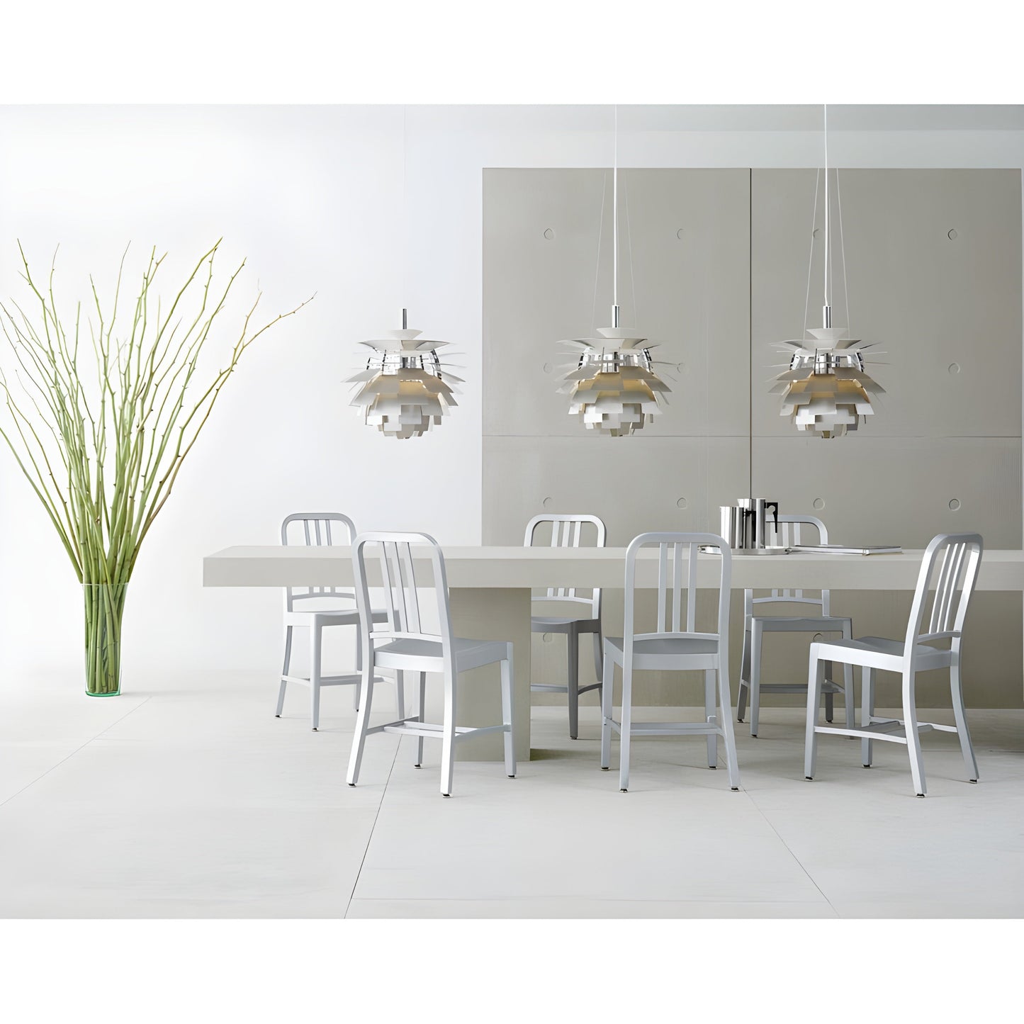 Louis Poulsen PH Artichoke Pendant - Brushed Stainless Steel - 5847901266