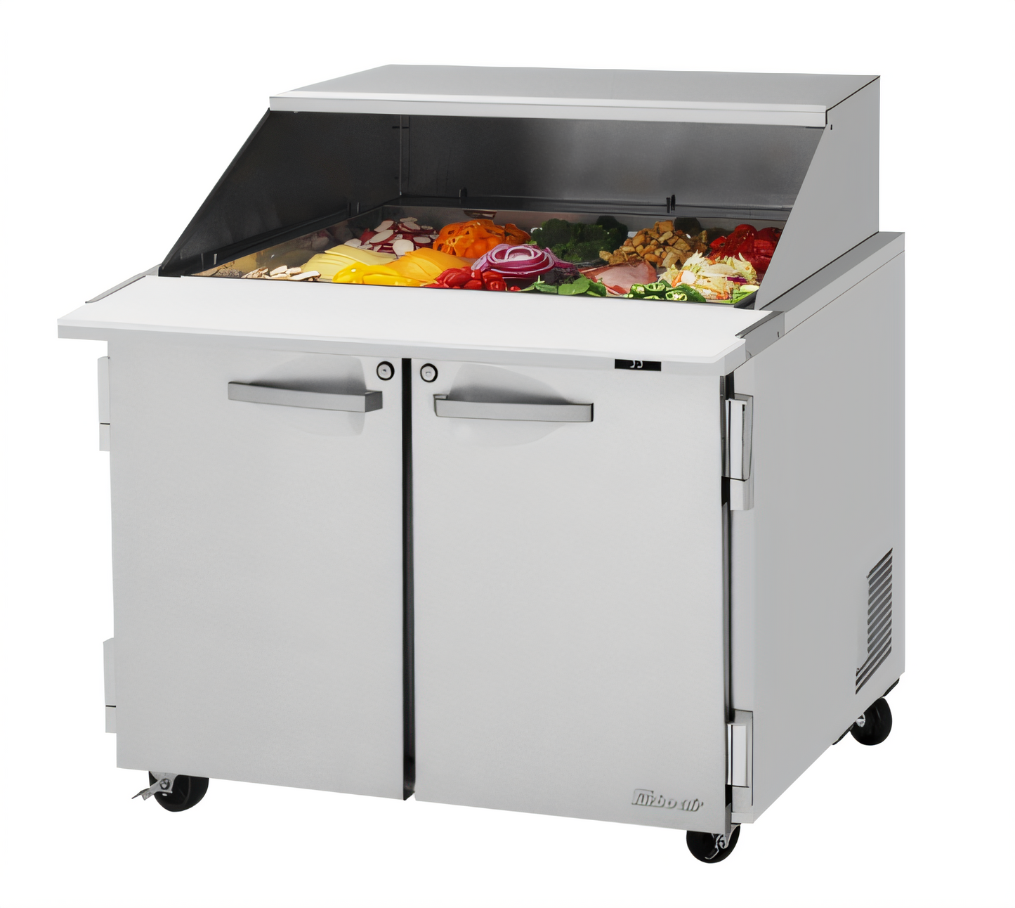 Turbo Air PRO Refrigerated Prep Tables - PST-36-15-N-SL
