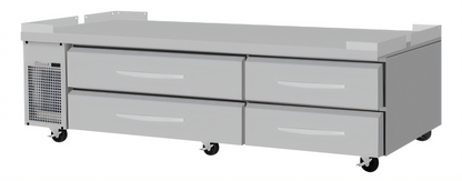 Turbo Air PRO Undercounter & Worktop Refrigeration - PRCBE-96F-N-FT