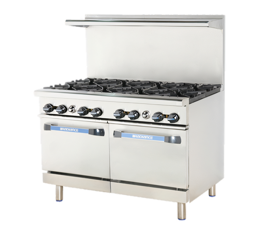 Turbo Air Radiance Gas Ranges - TAR-8