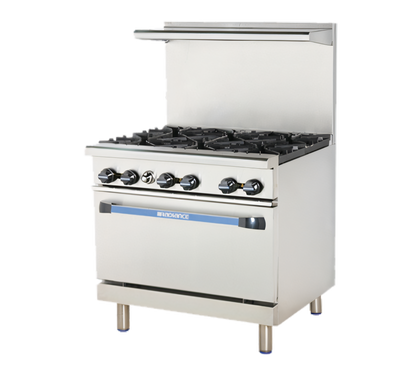Turbo Air Radiance Gas Ranges - TAR-6