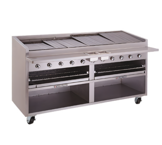 Bakers Pride (Middleby) Dante Series Gas Charbroilers - F-72RS-R