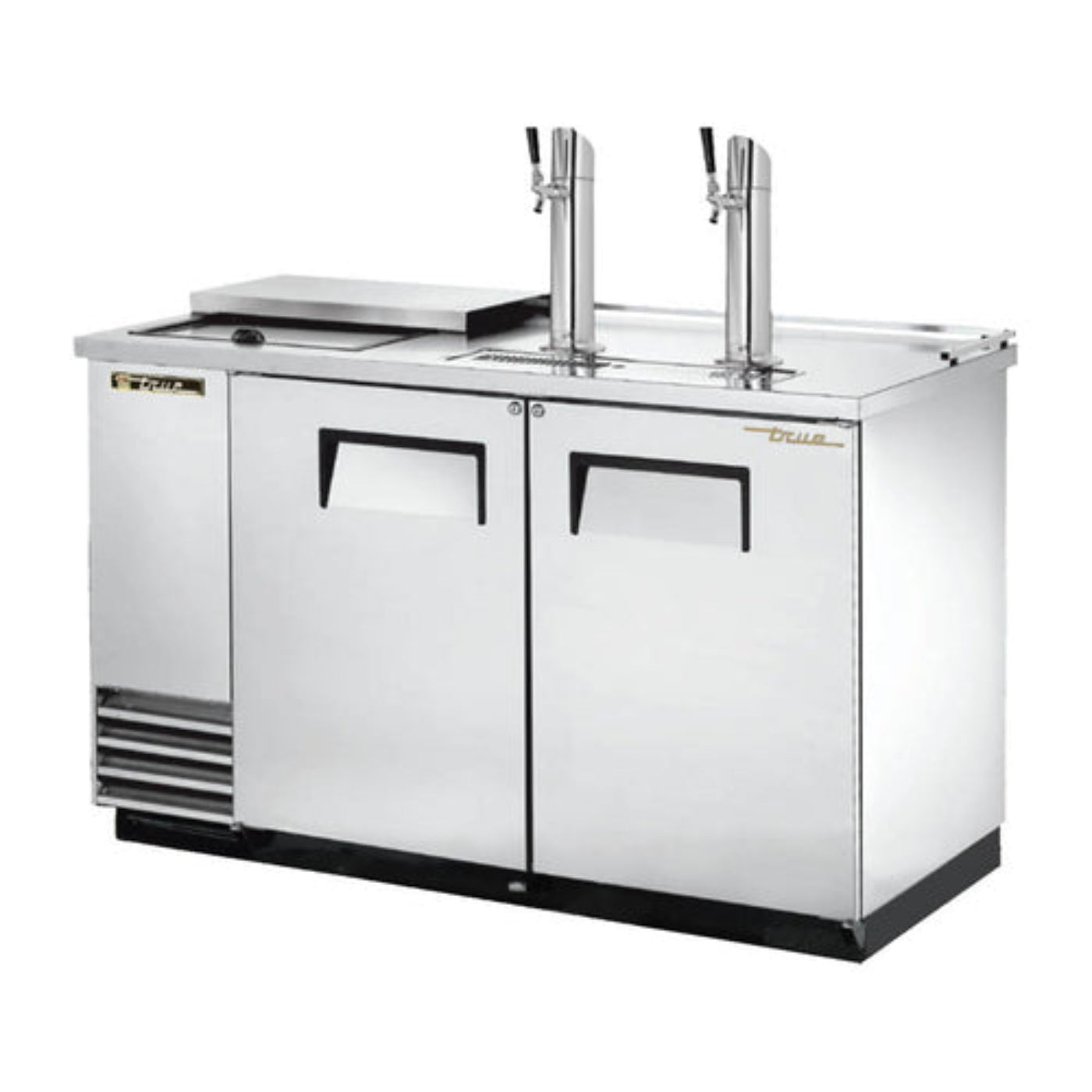 True Mfg. - General Foodservice Back Bar Coolers - TDD-2CT-S-HC