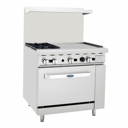Atosa USA, Inc. AGR-2B24GL-NG CookRite Gas Ranges