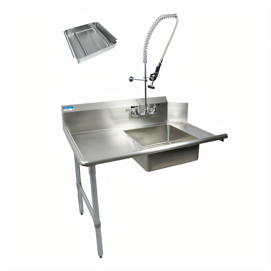 BK Resources Compartment Sinks - BKSDT-36-L-P2-G