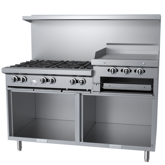 Garland G60-6R24SS G Starfire Pro Gas Ranges - G60-6R24SS