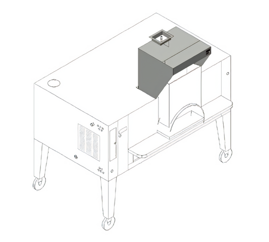 Bakers Pride (Middleby) IL Forno Classico Exhaust Only Hoods - PB-24