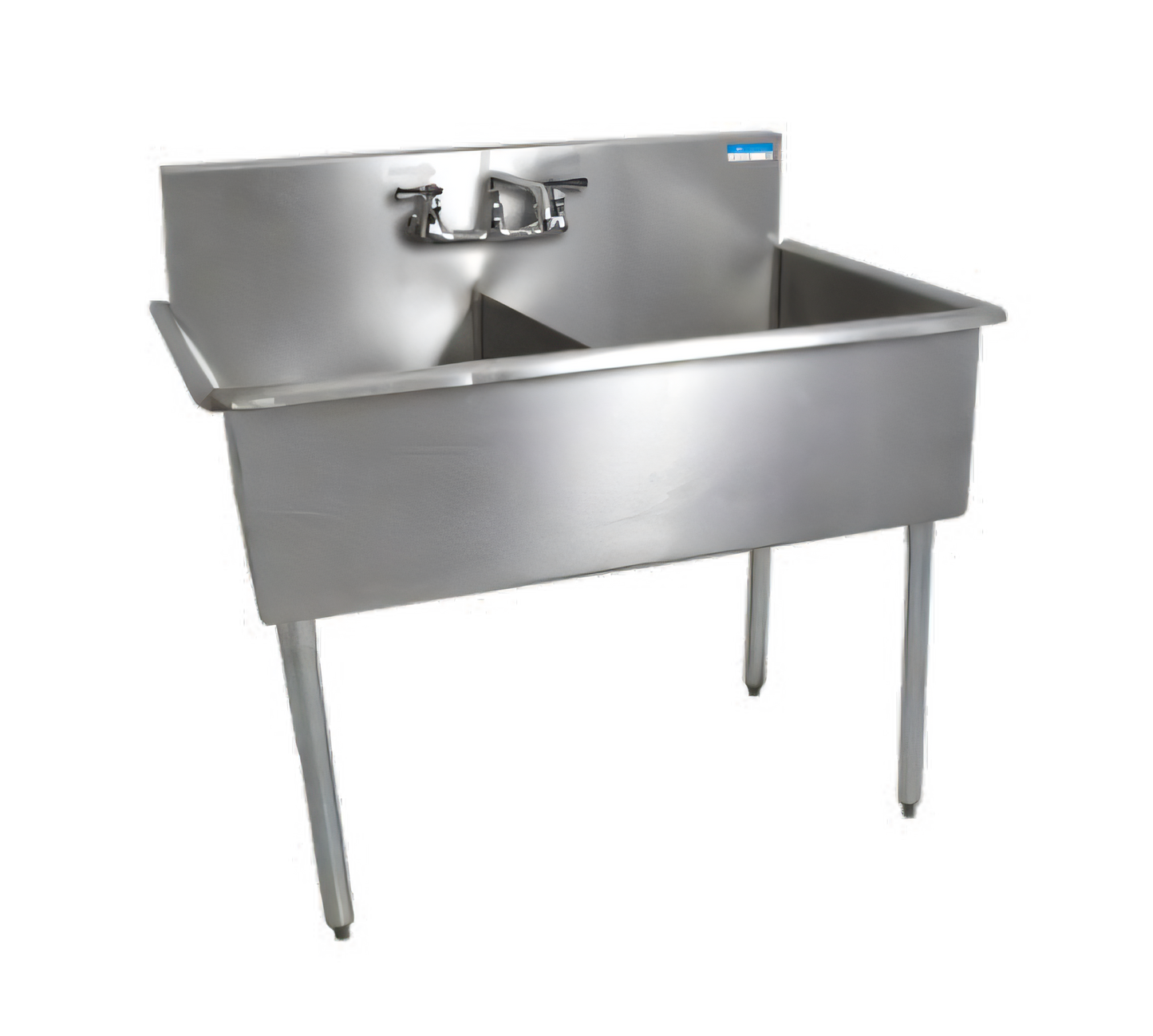 BK Resources BK8BS-2-24-12 Compartment Sinks - BK8BS-2-24-12