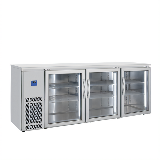 BK Resources SSBB-3G-85 Back Bar Coolers - SSBB-3G-85