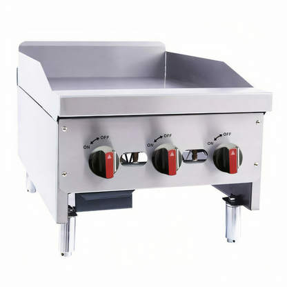 BakeMax (TVI) BACG24-2 BakeMax Gas Griddles - BACG24-2