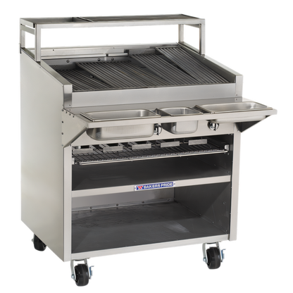 Bakers Pride (Middleby) Dante Series Gas Charbroilers - F-36RS
