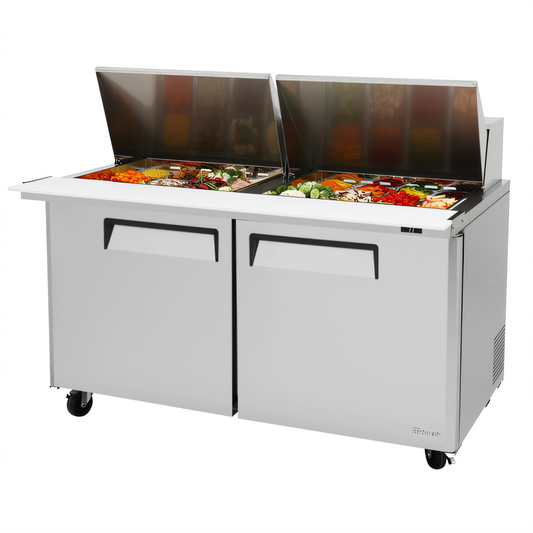 Turbo Air Refrigerated Prep Tables - MST-60-24-N
