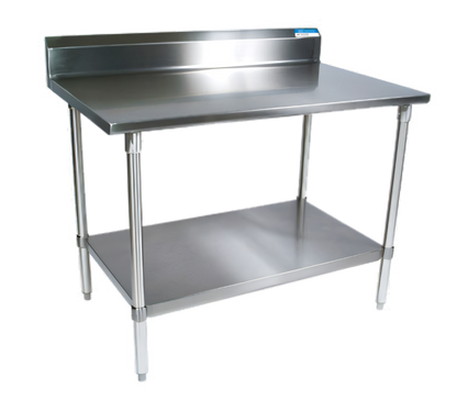 BK Resources VTTR5-3624 Stainless Steel Prep Tables - VTTR5-3624