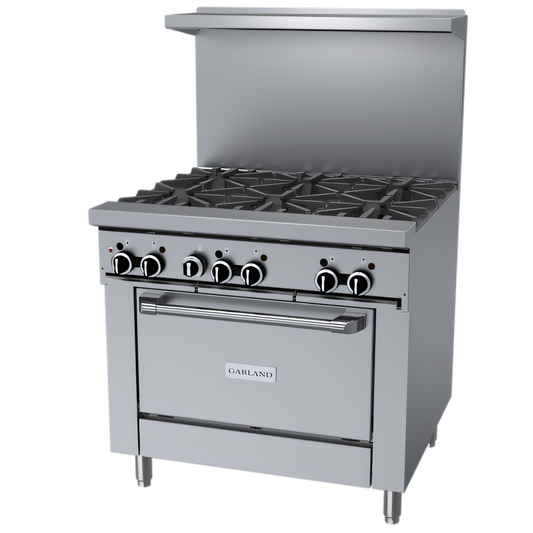 Garland GFE36-6R GFE Starfire Pro Gas Ranges - GFE36-6R