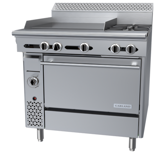 Garland C36-2-1R Garland Cuisine Gas Ranges - C36-2-1R