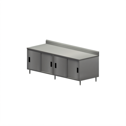 BK Resources CSTR5-30120S Stainless Steel Prep Tables - CSTR5-30120S