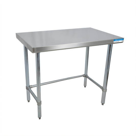 BK Resources CVTOB-6030 Stainless Steel Prep Tables - CVTOB-6030