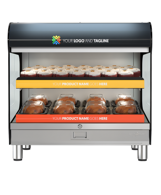 Alto-Shaam HSM-36/2S/T Halo Heat Hot Food Displays - HSM-36/2S/T