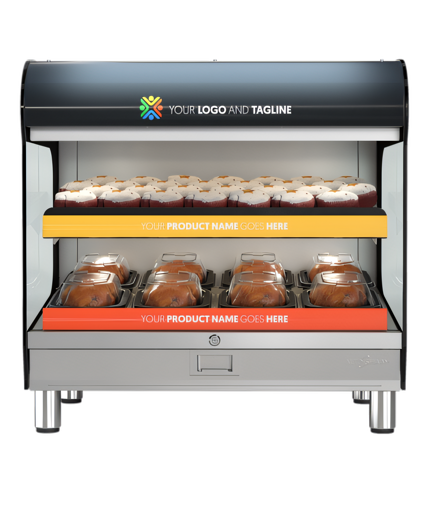Alto-Shaam HSM-36/2S/T Halo Heat Hot Food Displays - HSM-36/2S/T