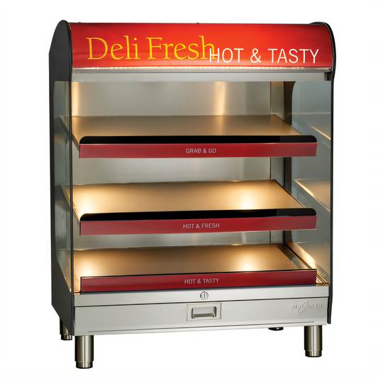 Alto-Shaam HSM-36/3S/T Halo Heat Hot Food Displays - HSM-36/3S/T