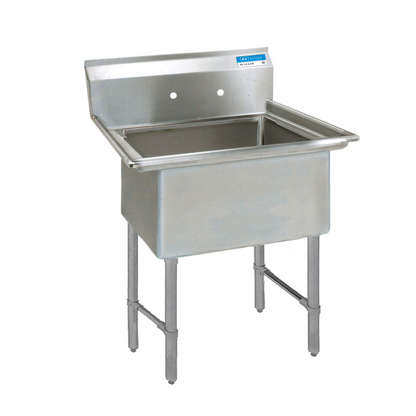 BK Resources BKS-1-1824-14S Compartment Sinks - BKS-1-1824-14S