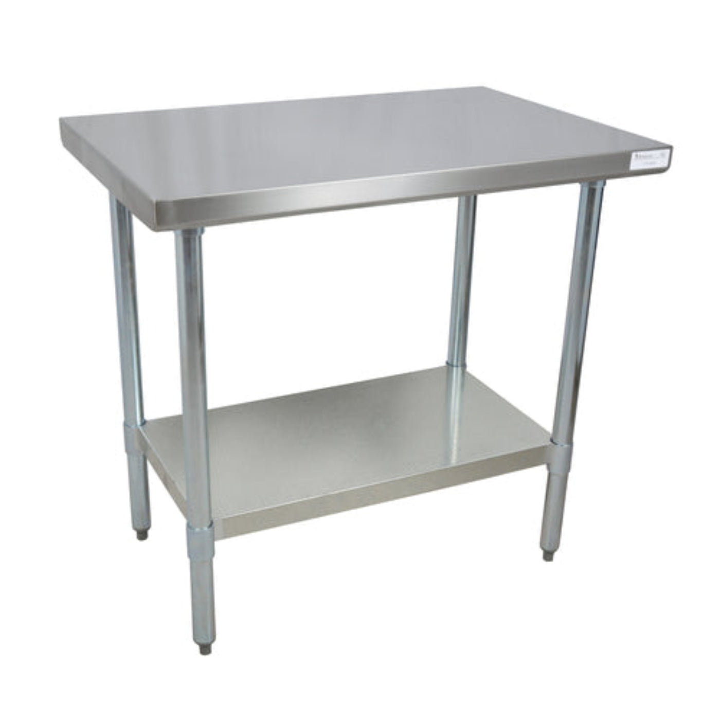 BK Resources QVT-6036 Stainless Steel Prep Tables
