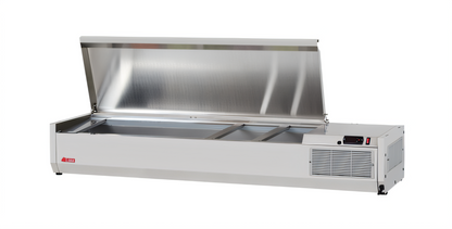 Turbo Air E-line Refrigerated Prep Tables - CTST-1500-13-N