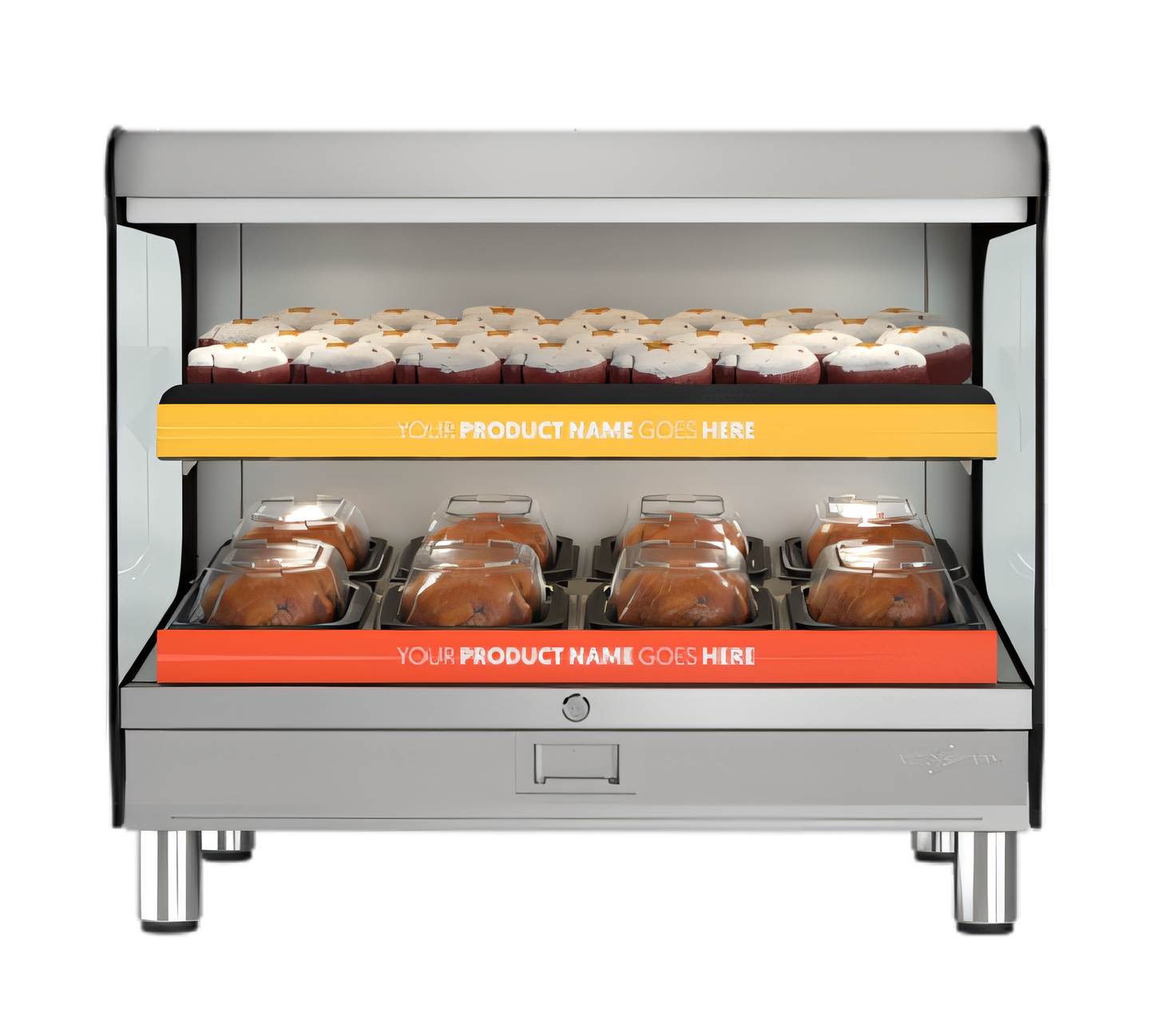 Alto-Shaam HSM-36/2S/T/F Halo Heat Hot Food Displays - HSM-36/2S/T/F