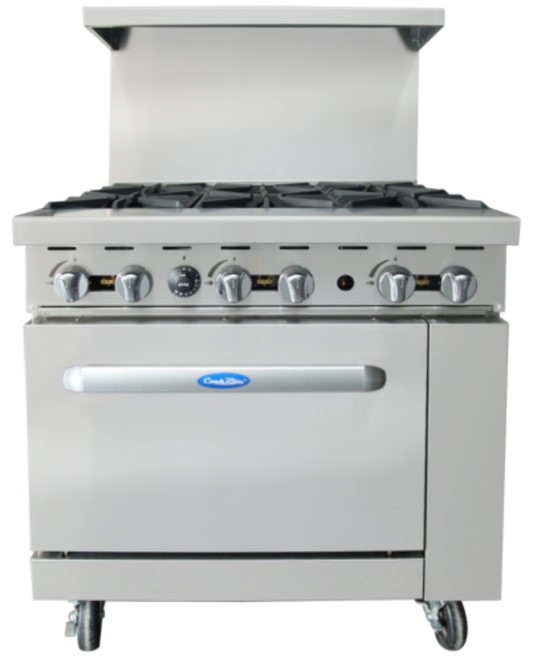 Atosa USA, Inc. AGR-6B-LP CookRite Gas Ranges