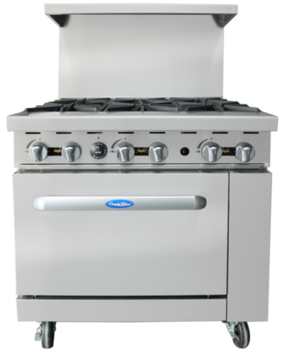 Atosa USA, Inc. AGR-6B-NG CookRite Gas Ranges