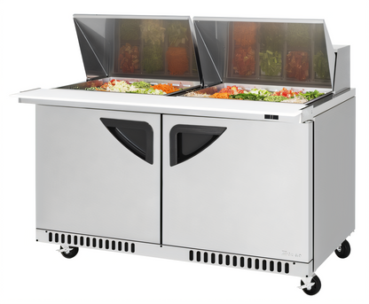 Turbo Air TST-60SD-24-FB-N Super Deluxe Refrigerated Prep Tables - TST-60SD-24-FB-N