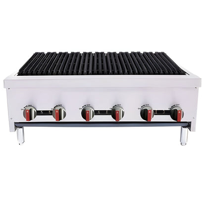 BakeMax (TVI) BakeMax Gas Charbroilers - BACGG36-6