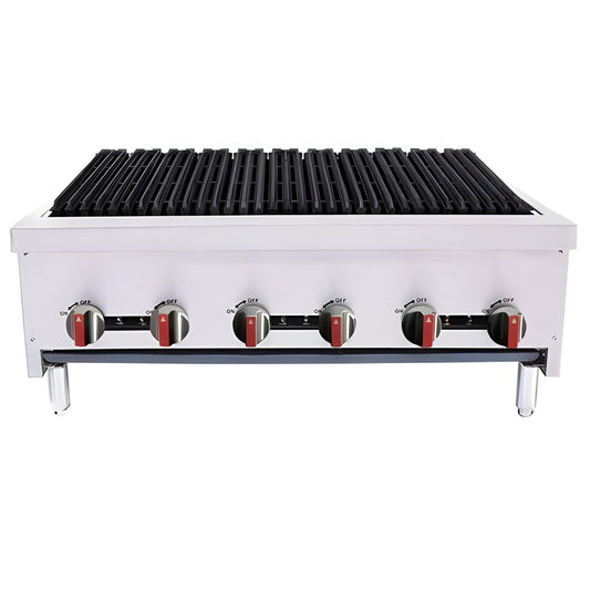 BakeMax (TVI) BakeMax Gas Charbroilers - BACGG36-6