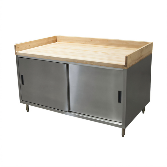 BK Resources Stainless Steel Prep Tables - CMBT-3048S