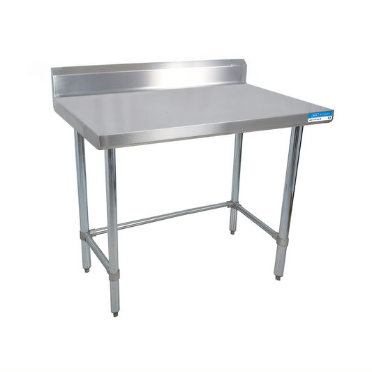BK Resources Stainless Steel Prep Tables - SVTR5OB-8424