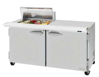 Turbo Air PRO Refrigerated Prep Tables - PST-60-12M-N-CL