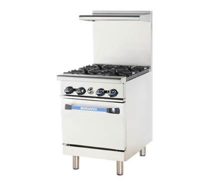 Turbo Air Radiance Gas Ranges - TAR-4