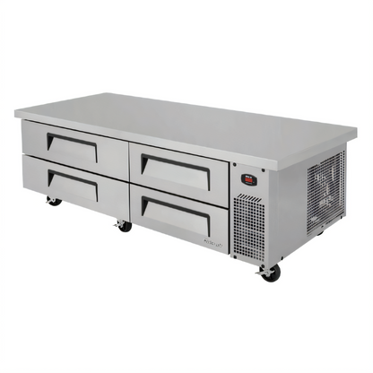 Turbo Air Super Deluxe Undercounter & Worktop Refrigeration - TCBE-72SDR-E-N