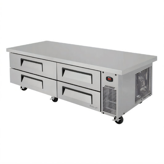 Turbo Air Super Deluxe Undercounter & Worktop Refrigeration - TCBE-72SDR-E-N