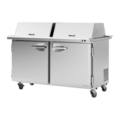 Turbo Air PRO Refrigerated Prep Tables - PST-60-24-N-DS