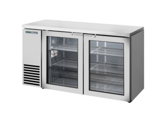 True Mfg. - General Foodservice  Back Bar Coolers - TBB24-60-2G-Z1-SFT-S-1