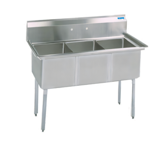 BK Resources BKS-3-15-14 Compartment Sinks - BKS-3-15-14