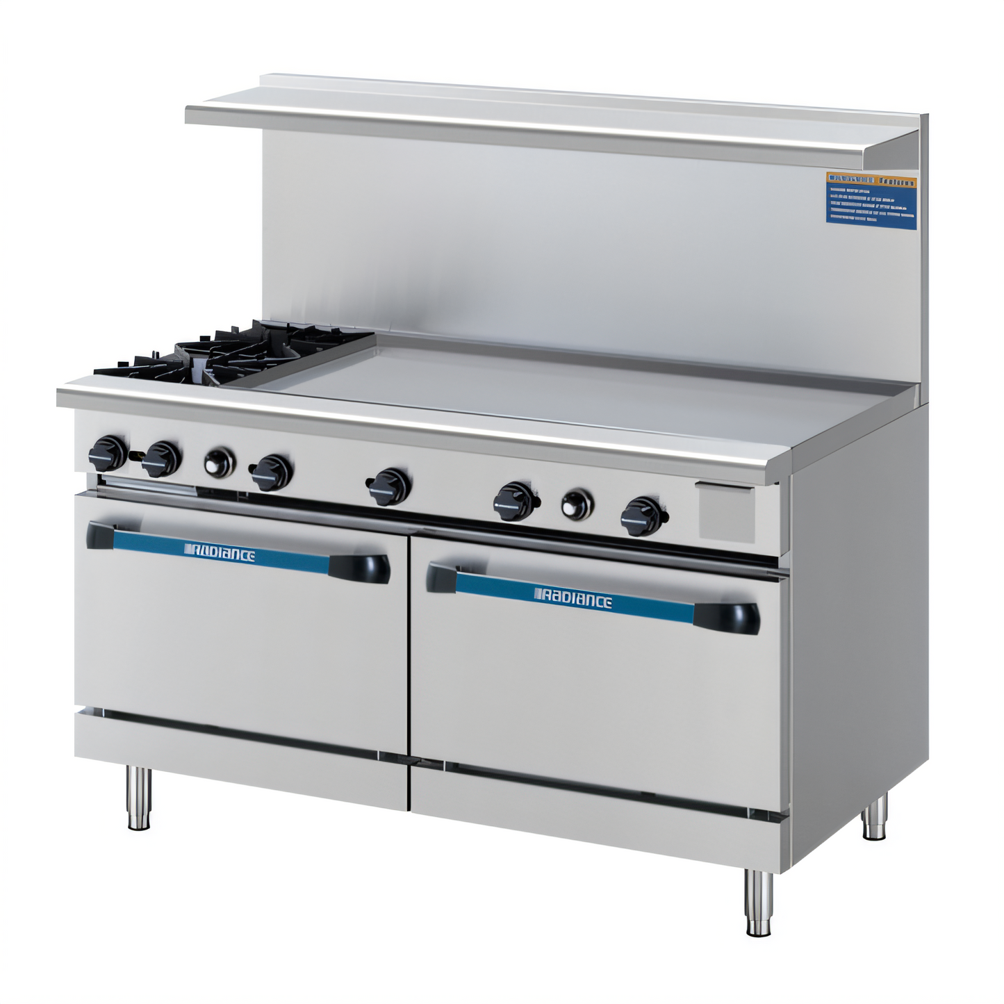 Turbo Air Radiance Gas Ranges - TARG-48G2B